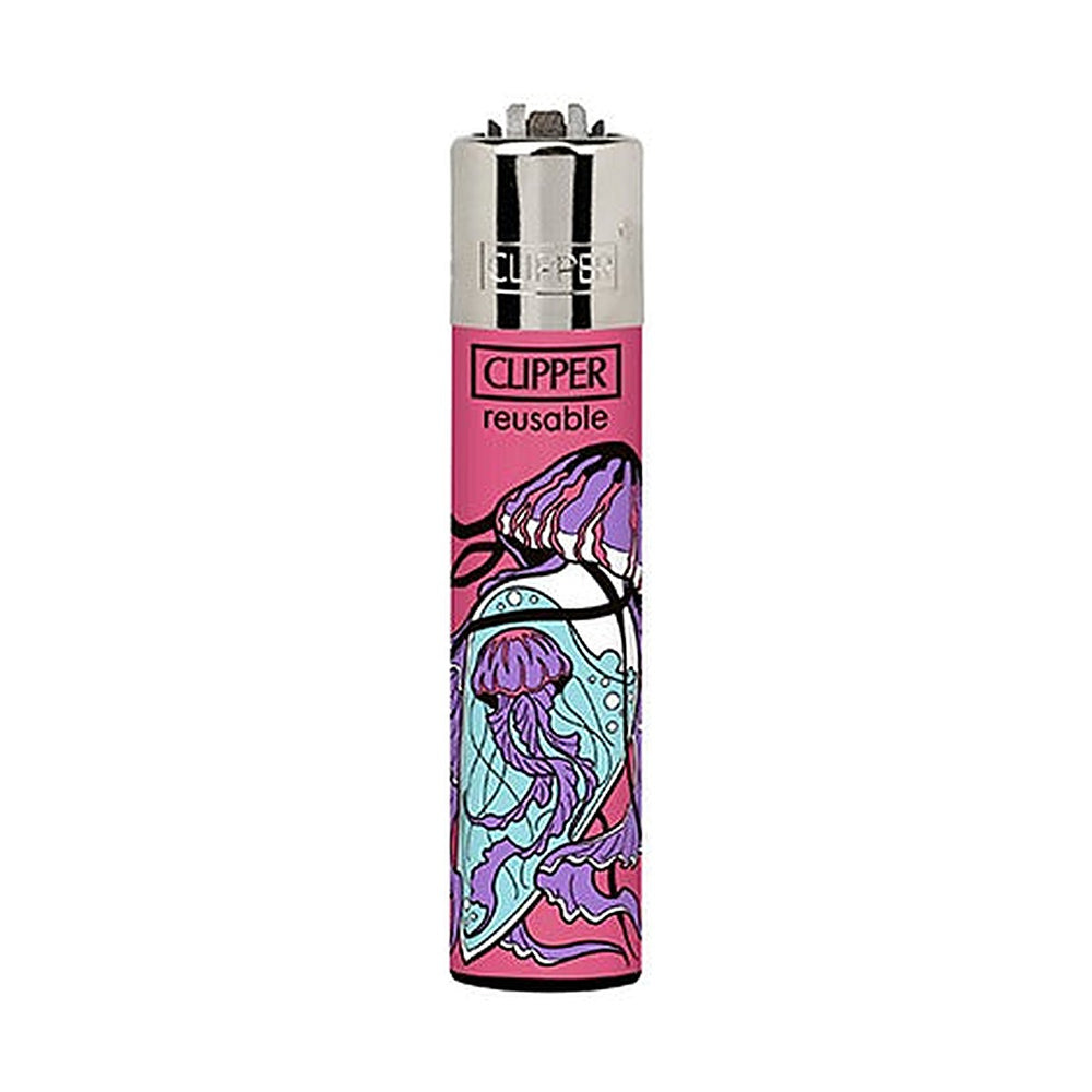 Clipper CP11 Sea Bottles aansteker, design Kwal