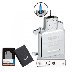 Zippo gasbinnenwerk, enkele blauwe vlam (Butane Insert)