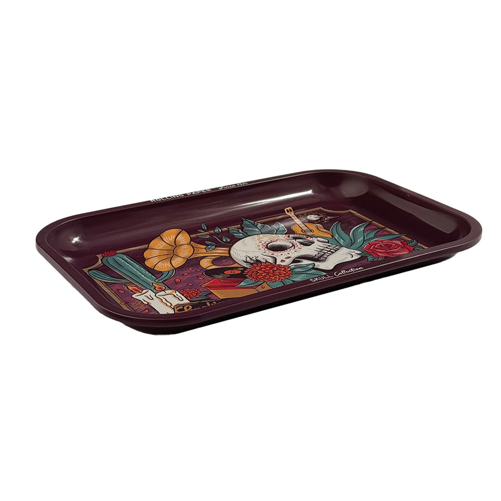 Smoking metalen rolling tray met kleurrijk Mexicaans design Mexico Lindo