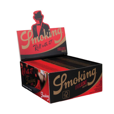 Smoking Deluxe King Size Slim vloei, dun en transparant met watermerk