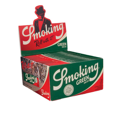Smoking Green King Size Regular vloei van hennep