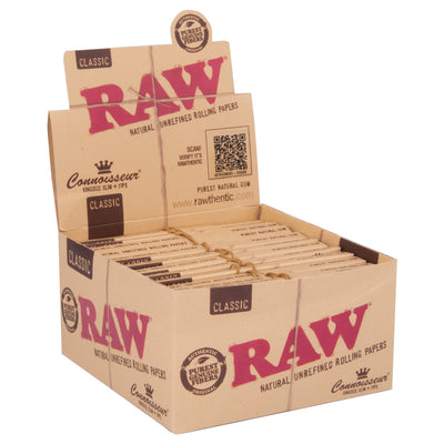 RAW Classic Connoisseur King Size Slim vloei met tips