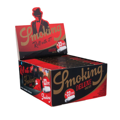 Smoking Deluxe King Size Slim 2-In-1 vloei