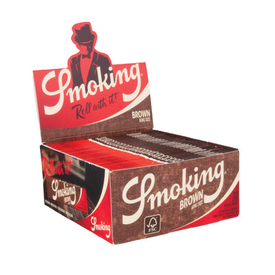 Smoking Brown King Size Slim ongebleekte vloei