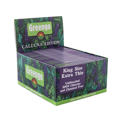 Greengo Calluna Edition ongebleekte king size vloei, regular extra thin