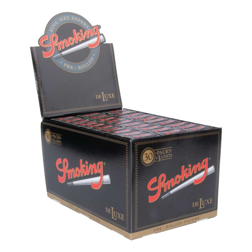 Smoking Deluxe Pre-Rolled King Size Cones 3 stuks