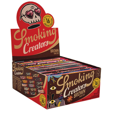 Smoking Brown Creators Edition King Size Slim ongebleekte vloei