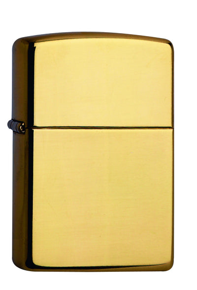 Set: Zippo Brass High Polished + butaan-insert