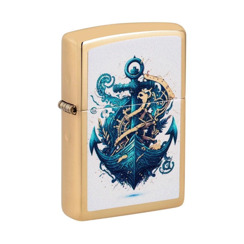 Zippo - Ship And Anchor Design