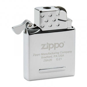 Zippo gasbinnenwerk chroom, gele vlam (Butane Insert)
