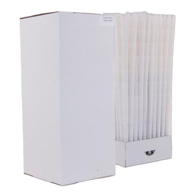 Flamez Party Size cones wit, 140 mm met filter tip van 26 mm