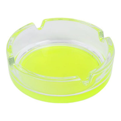 Bookwill - Asbak Gekleurd Glas - 105mm, 1 stuk, voorbeeld, kleur willekeurig