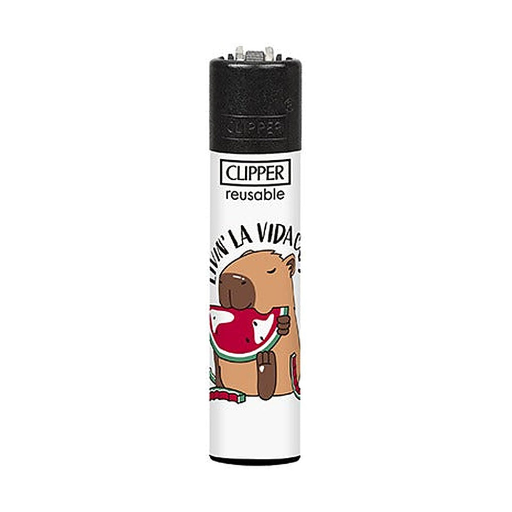 Clipper CP11 Be Capy aansteker, design Livin' La Vida