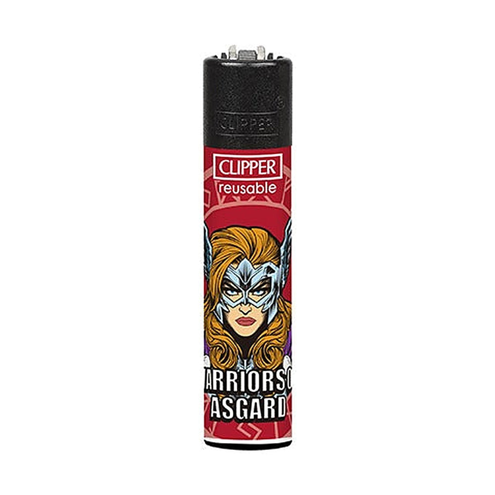Clipper CP11 Kings of Valhala aansteker, design Warriors Of Asgard