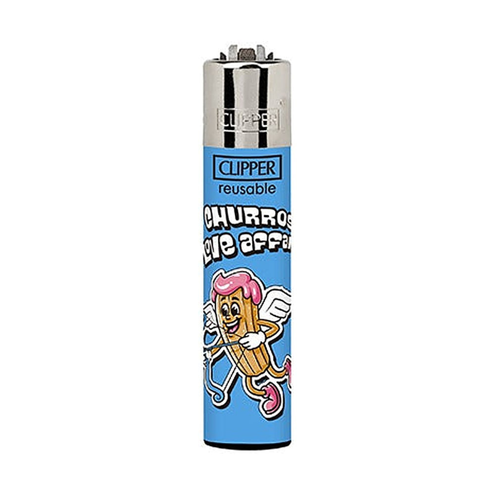 Clipper CP11 Lol Food aansteker, design Churros Love Affair