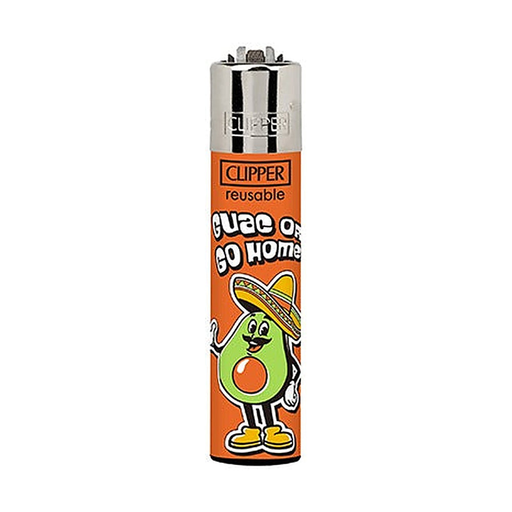 Clipper CP11 Lol Food aansteker, design Guac Or Go Home