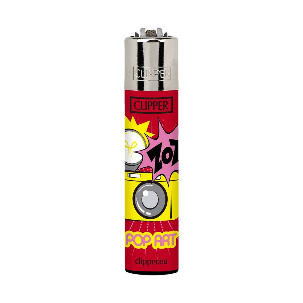 Clipper CP11 Pop Art 2 aansteker, design Pop Art camera