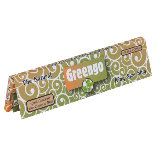 Greengo Unbleached King Size Slim ongebleekte vloei, foto 2