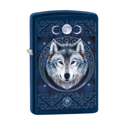 Zippo Anne Stokes Collection aansteker met wolf in fantasy-stijl