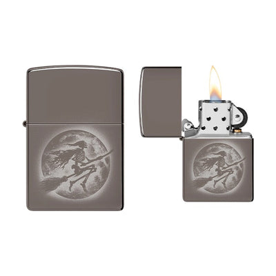 Zippo Flying Skeleton aansteker met vliegend skelet