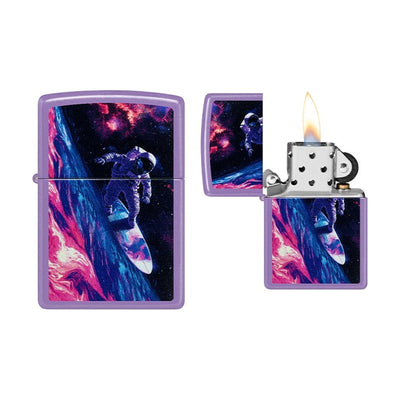 Zippo Surfing Astronaut aansteker met surfende astronaut