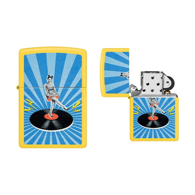 Zippo Vintage Photo aansteker met verweerde foto-look