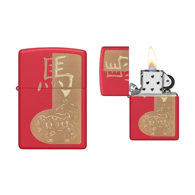 Zippo Year of the Horse 2026 aansteker met paardmotief