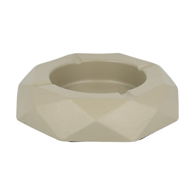 Grijze Zorr asbak Modern Cement, 16x16x5cm